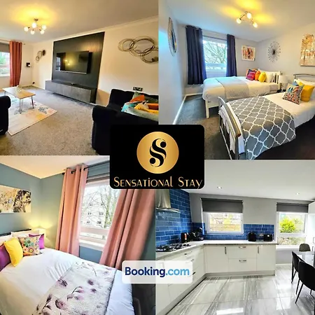 Lovely 3 Bedroom Apartment By Sensational Stay Short Lets & Service Accommodation With 6 Beds Edinburgh Exterior photo
